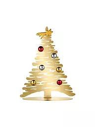 ALESSI | Adorno navideño Árbol Bark | Oro