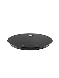 ALESSI | Báscula de cocina digital Plisse Resina termoplástica / Blanco | Negro