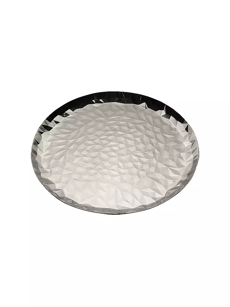 ALESSI | Bandeja JOY N. 3 Redonda Acero Inoxidable 40cm | Plata
