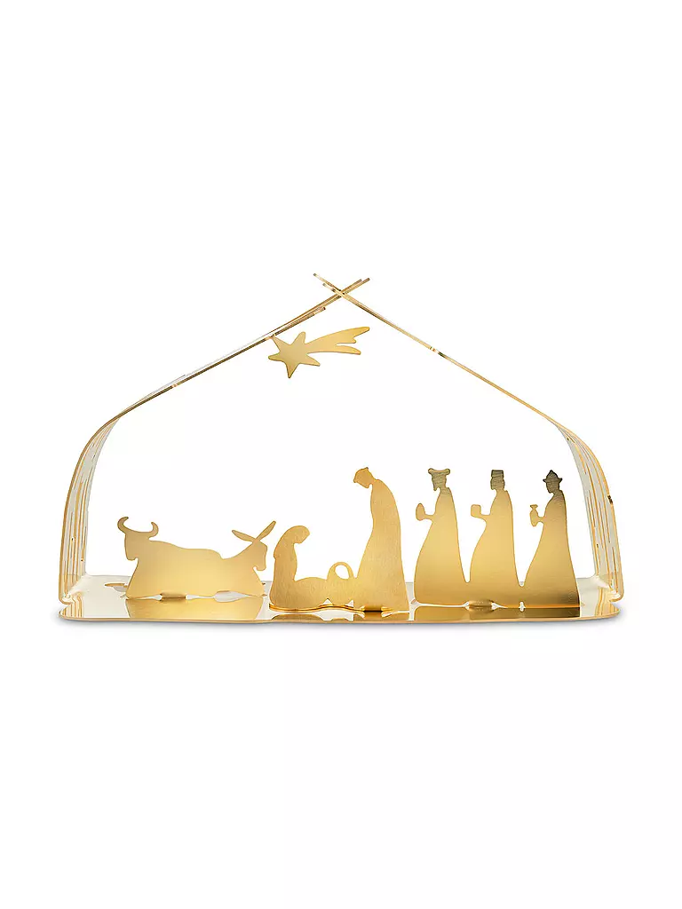ALESSI | Belén Bark 23cm | Oro