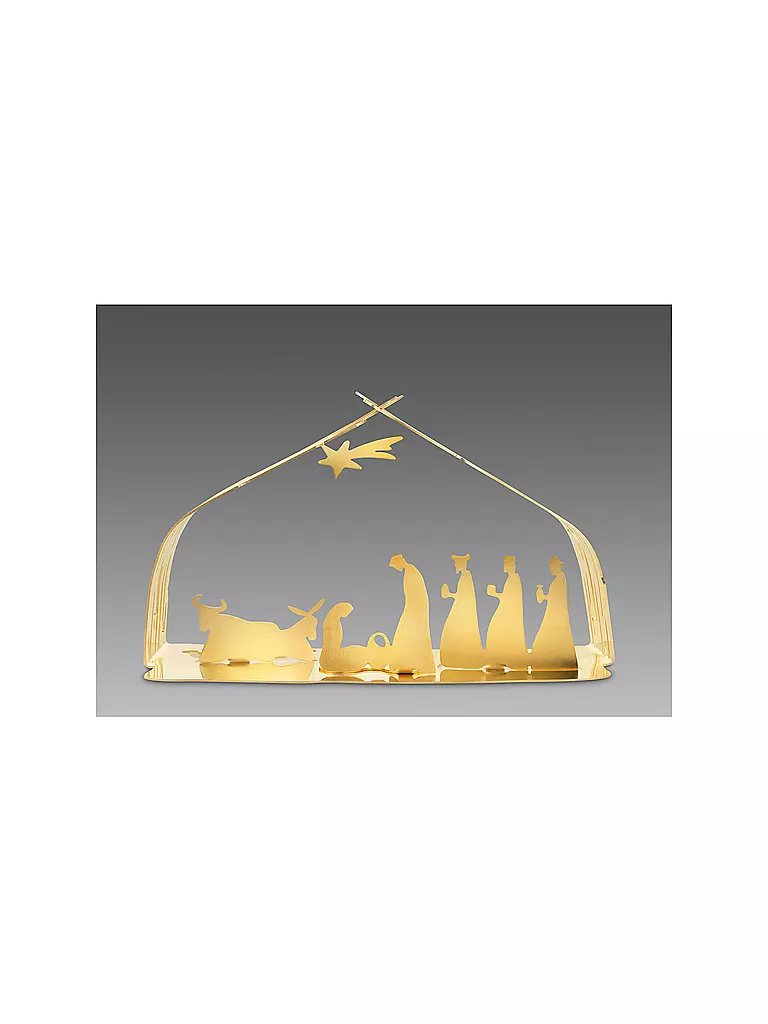 ALESSI | Belén Bark 23cm | Oro