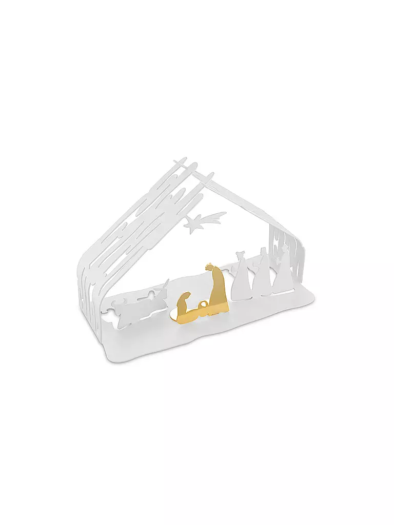ALESSI | Belén Bark Crib | Blanco