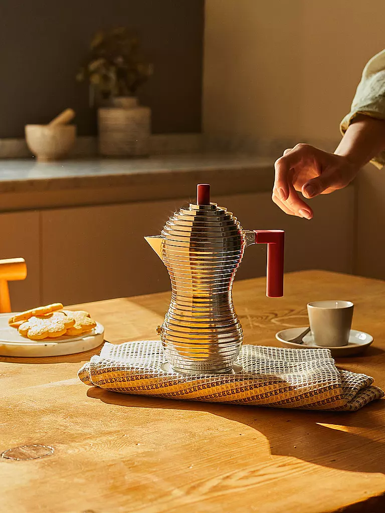 ALESSI | Cafetera exprés "Pulcina" 3 tazas | 