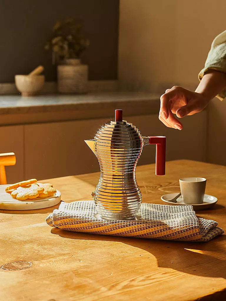 ALESSI | Cafetera exprés "Pulcina" 6 tazas | 