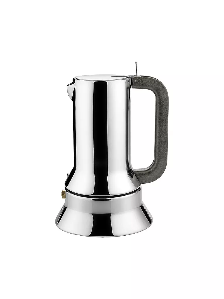 ALESSI | Cafetera exprés / 3 tazas | Plata