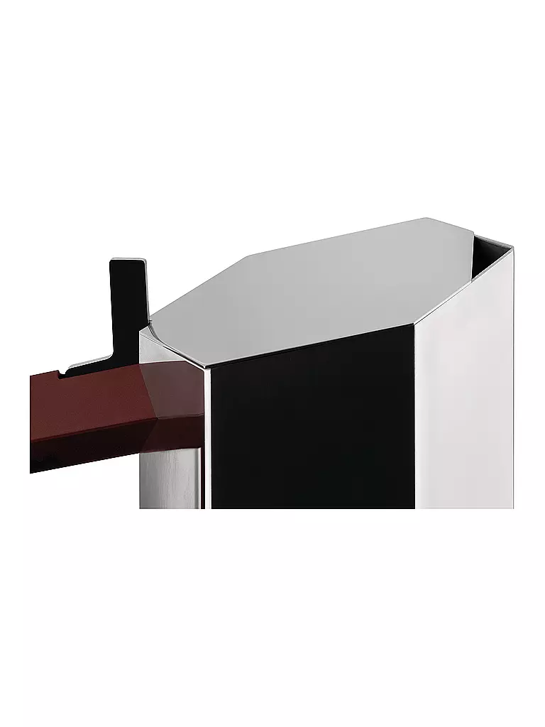 ALESSI | Cafetera exprés MENHIR 3 tazas acero inoxidable | Plata