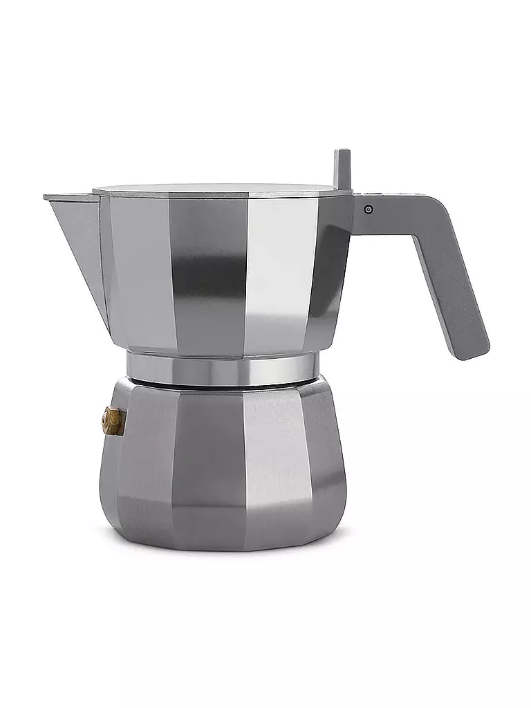 ALESSI | Cafetera exprés Moka 3 tazas | Gris