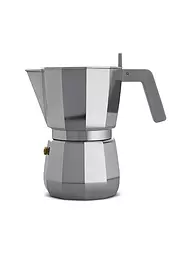 ALESSI | Cafetera exprés Moka 6 tazas | Gris
