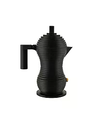ALESSI | Cafetera exprés Pulcina Black Alu/Negro 1 Taza | Negro