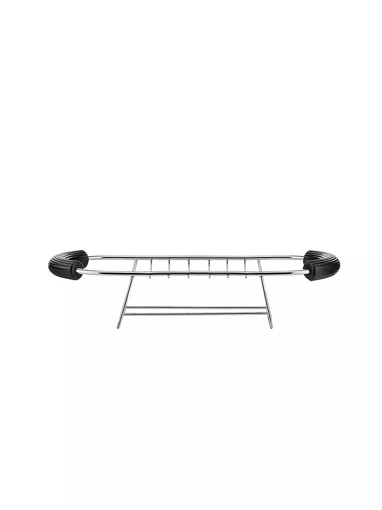 ALESSI | Calentador de panecillos PLISSE 26cm Negro | Negro