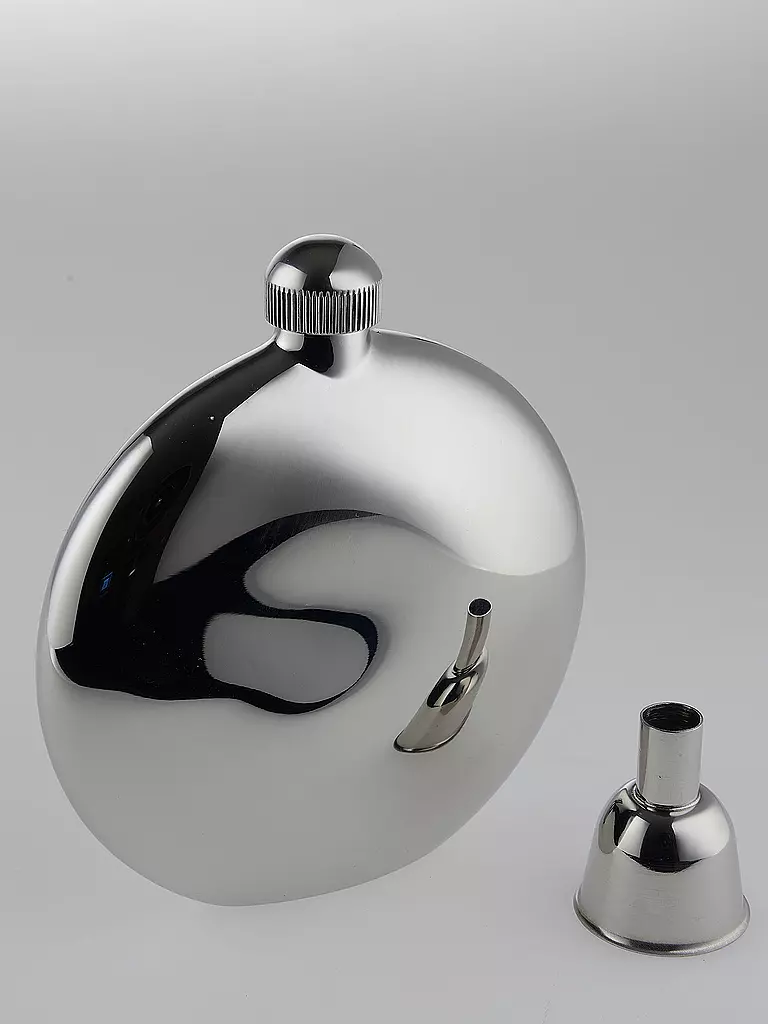 ALESSI | Cantimplora Shot de acero inoxidable | Plata