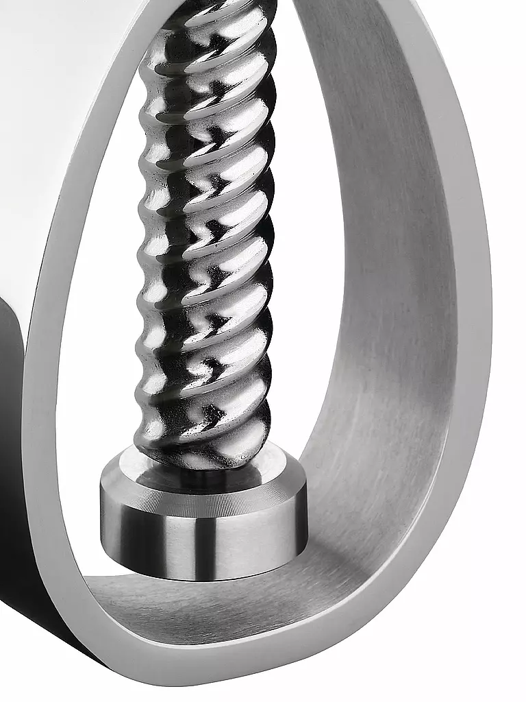 ALESSI | Cascanueces Farfalla 11cm Acero inoxidable / Blanco | Plata