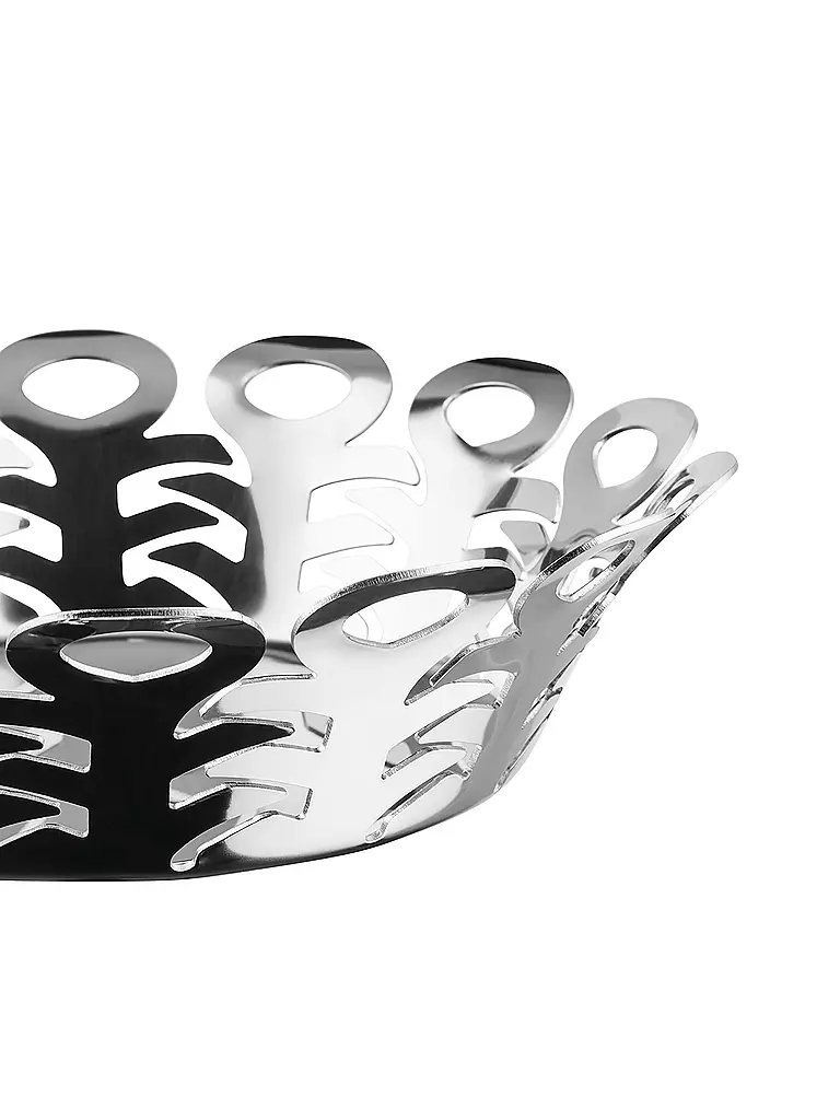 ALESSI | Cesta de alambre VIMINI 22cm Acero inoxidable | Plata
