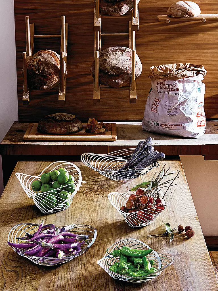 ALESSI | Cesta Trinity 26cm | Plata