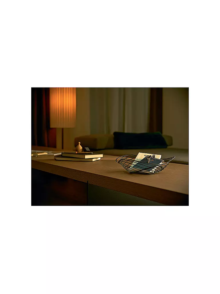 ALESSI | Cesta Trinity 26cm | Negro