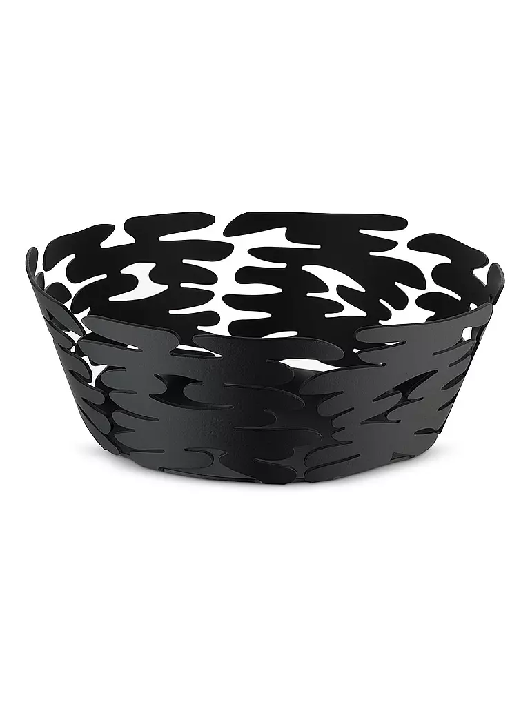 ALESSI | Cuenco redondo Barket 18cm | Negro