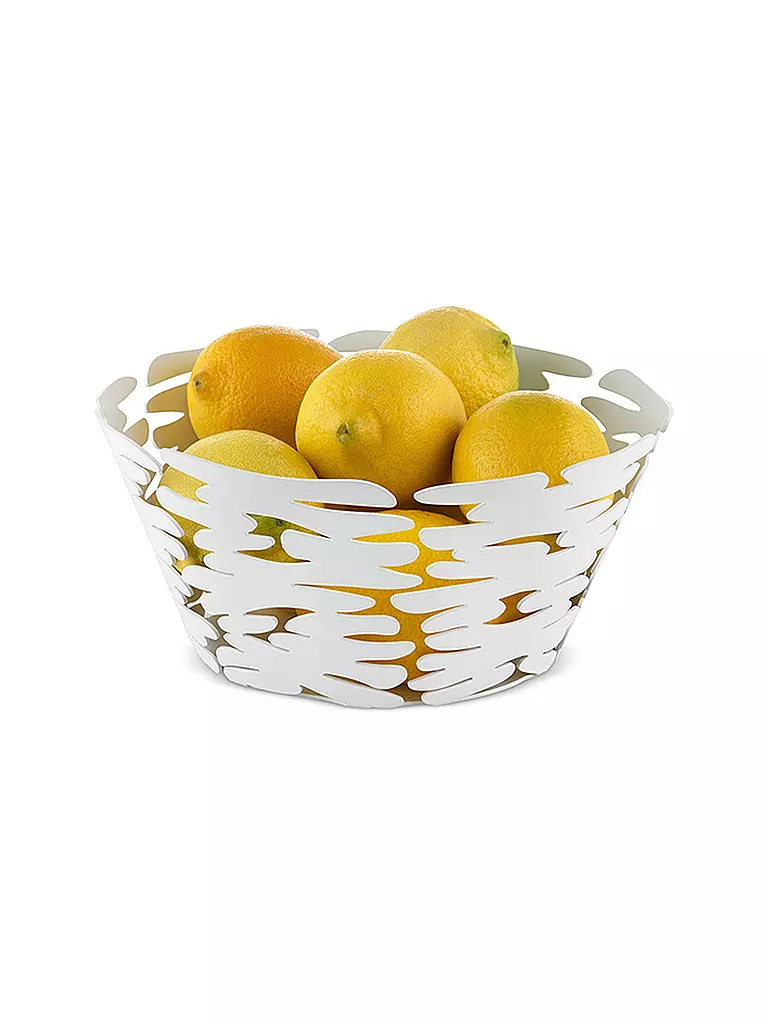 ALESSI | Cuenco redondo Barket 18cm | Blanco
