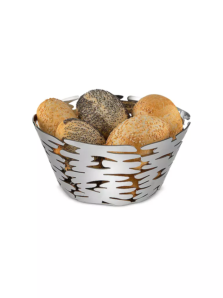 ALESSI | Cuenco redondo Barket 21cm | Plata