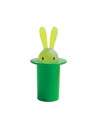 ALESSI | Dispensador de palillos de dientes Magic Bunny 7,5cm Negro | Verde