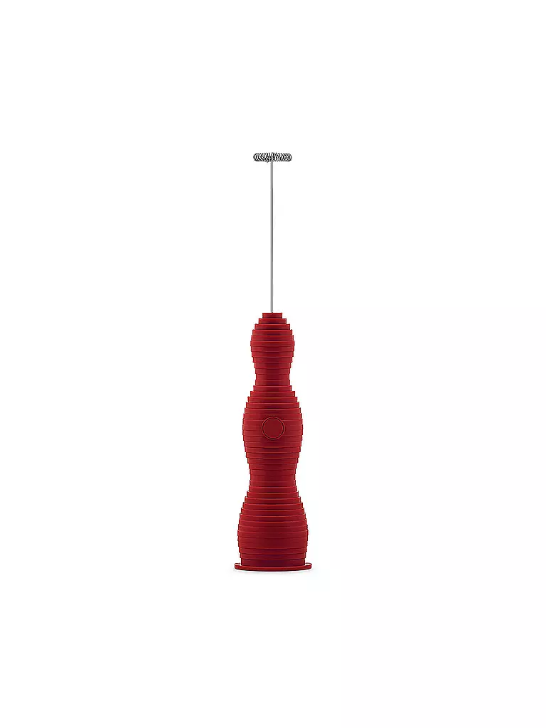 ALESSI | Espumador de leche Pulcina Rojo | Rojo