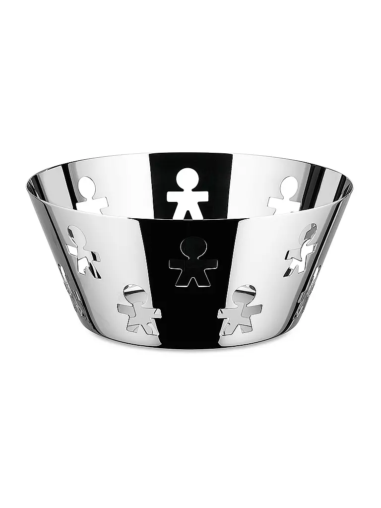 ALESSI | Frutero GIRODONTO 20cm Acero inoxidable | Plata