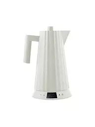 ALESSI | Hervidor de agua 1,7 l Plissee Th. Harz / Verde | Blanco
