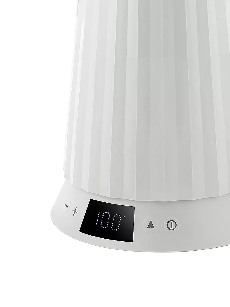 ALESSI | Hervidor de agua 1,7 l Plissee Th. Harz / Blanco | Blanco