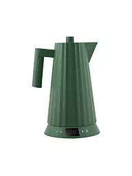 ALESSI | Hervidor de agua 1,7 l Plissee Th. Harz / Verde | Verde oscuro