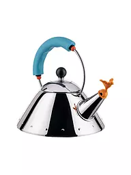 ALESSI | Hervidor de agua 1l Acero inoxidable / Amarillo | Plata