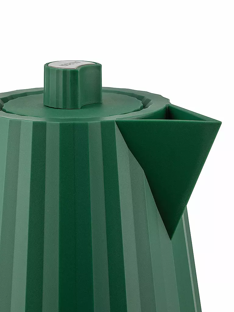 ALESSI | Hervidor de agua 1L Plisse Verde MDL06/1GR | Verde oscuro