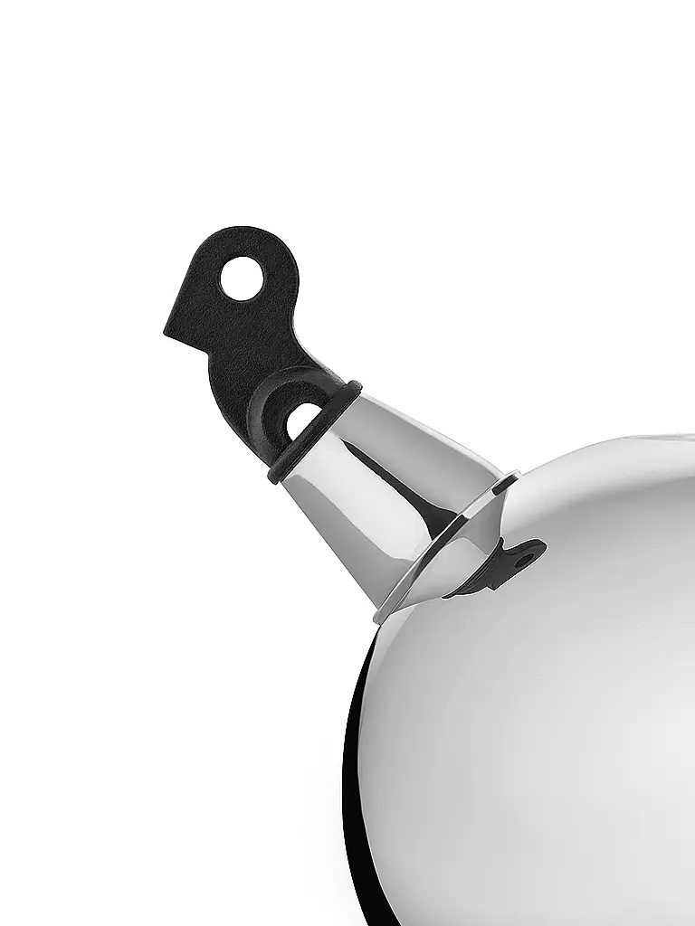 ALESSI | Hervidor de agua Bulbul 2,5 l acero inoxidable / negro | 