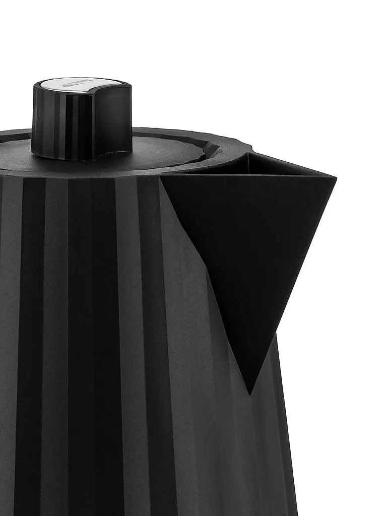 ALESSI | Hervidor de agua Plissé negro MDL06/1S | Negro