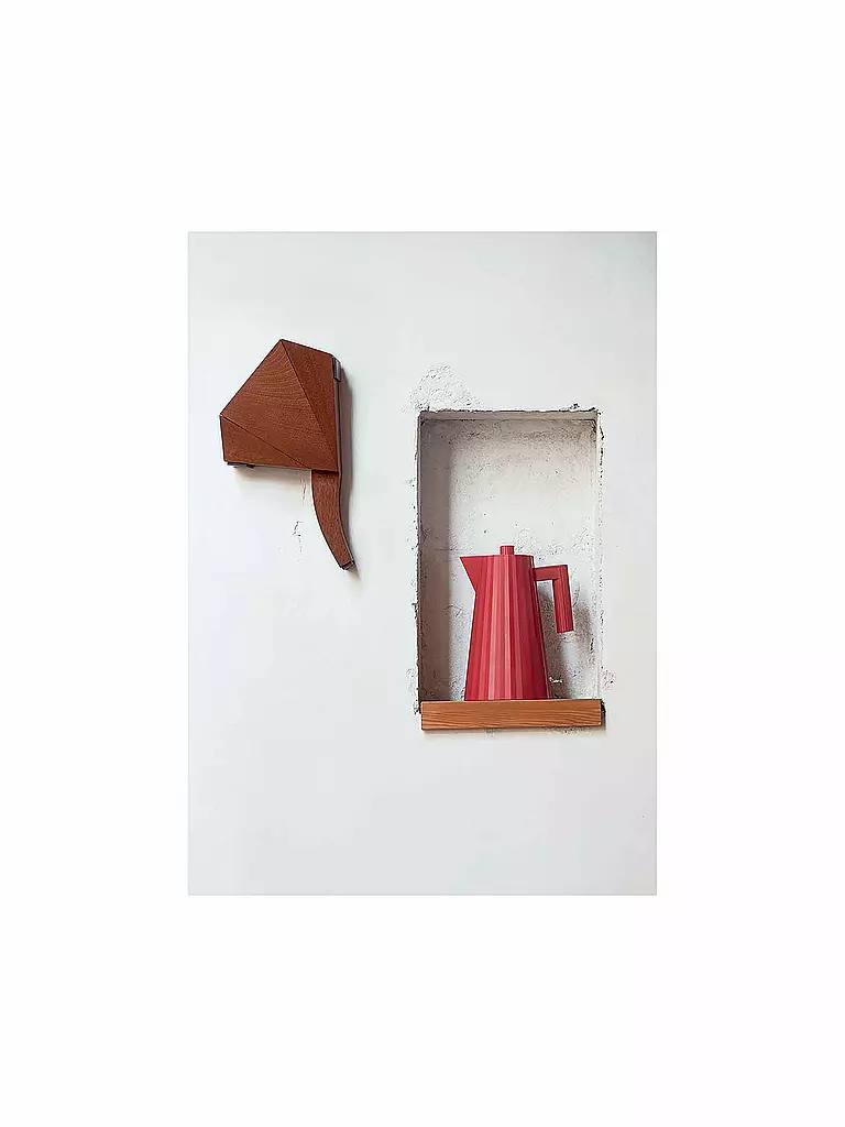 ALESSI | Hervidor de agua Plissé Rojo MDL06/1R | Rojo
