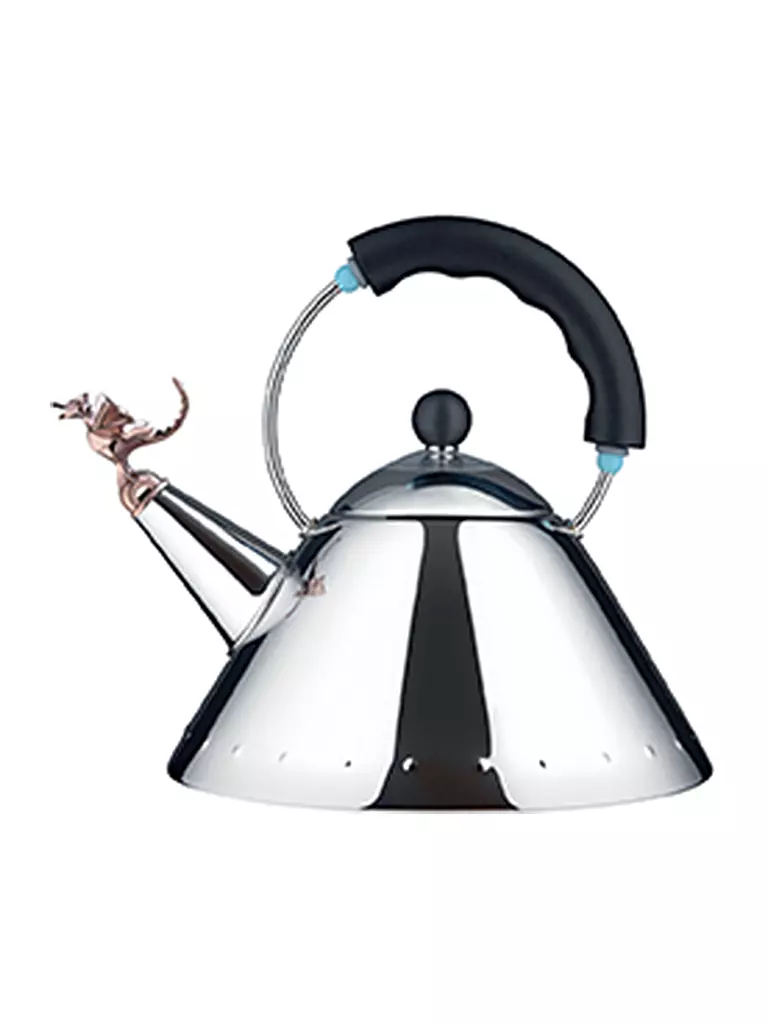 ALESSI | Hervidor de agua Tea-Rex 2l | Plata