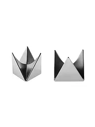ALESSI | Huevera Roost de 2 unidades 4,5 cm | Plata