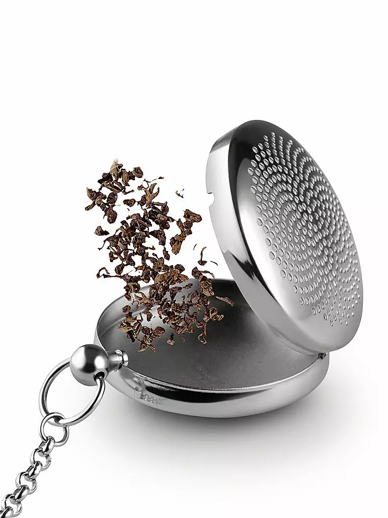 ALESSI | Infusor de té T-Timepiece | Plata