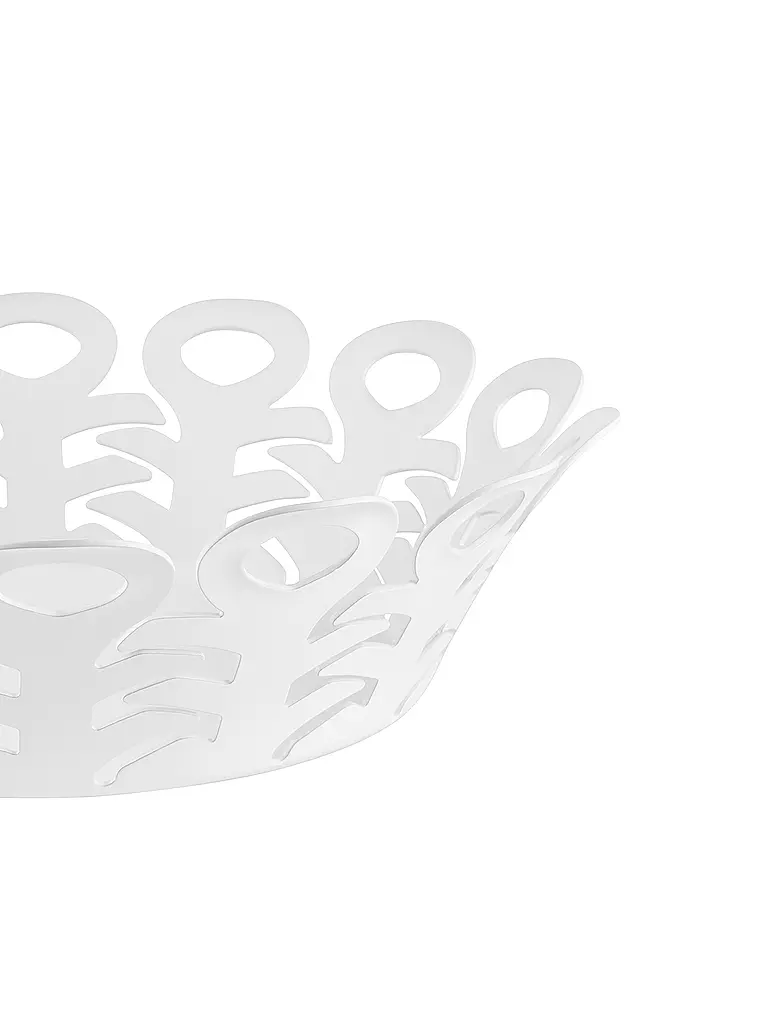 ALESSI | Korbschale VIMINI 22cm Edelstahl Epoxi. Blanco | 