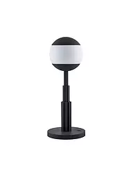 ALESSI | Lámpara de mesa Aldo Rossi Alu Gris Cristal | Negro