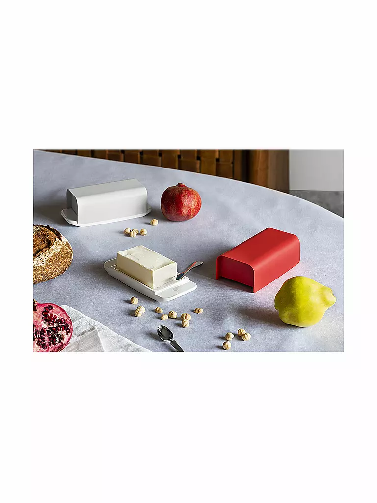ALESSI | Mantequillera Mattina 9,5cm Rojo | Rojo