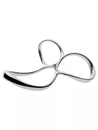 ALESSI | Medidor de espaguetis Voile (Acero inoxidable) | Plata