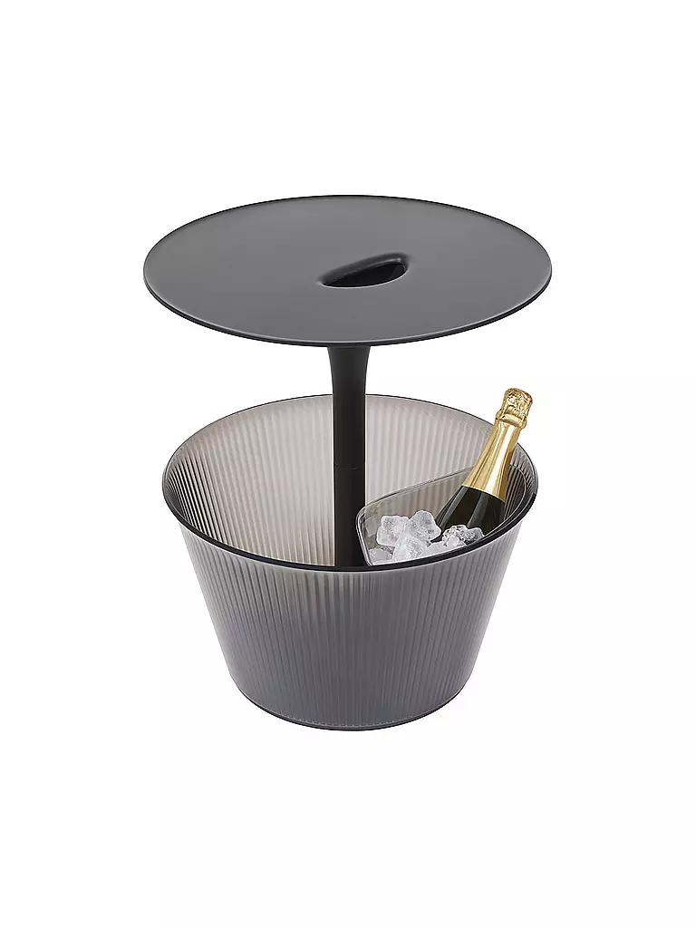 ALESSI | Mesa auxiliar PICK-UP 43cm Negro | Negro