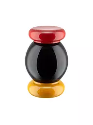 ALESSI | Molino de sal/pimienta de madera de haya de 11 cm | Multicolor