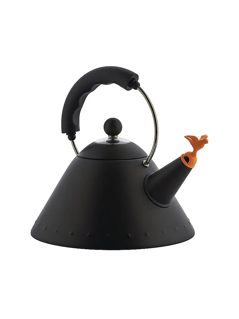 ALESSI | Nombre del producto: Hervidor de agua 2l Michael Graves Negro | 