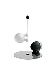 ALESSI | Salero y pimentero Lilliput 14,5cm | Negro