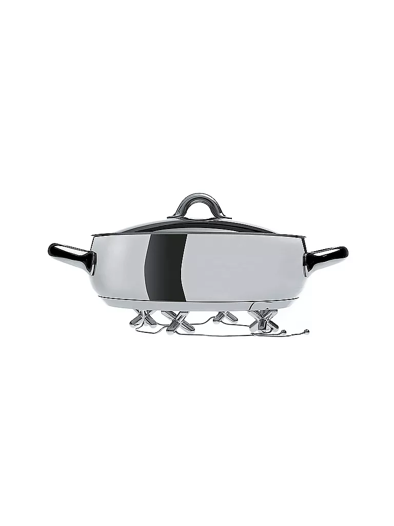 ALESSI | Salvamanteles Tripod de acero inoxidable | Plata