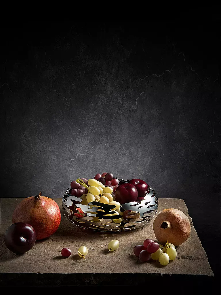 ALESSI | Schale Barknest 21cm Edelstahl | Plata