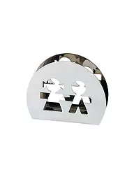 ALESSI | Servilletero GIROTONDO de acero inoxidable | Plata