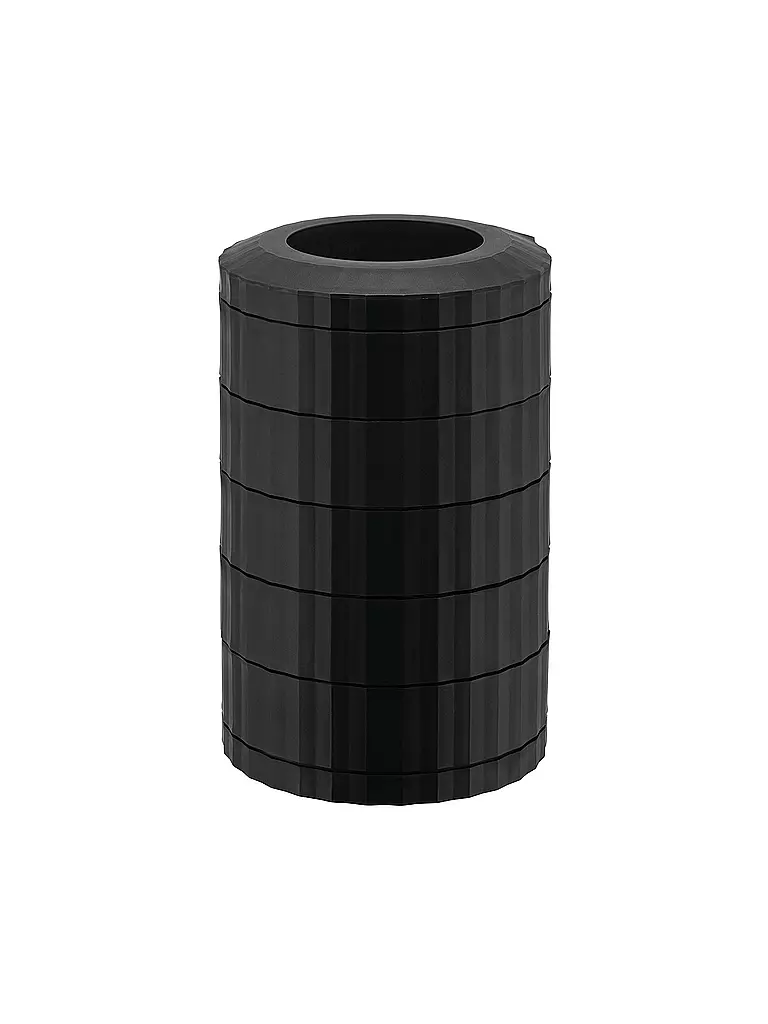 ALESSI | Soporte para cápsulas de café PLISSE Black | Negro