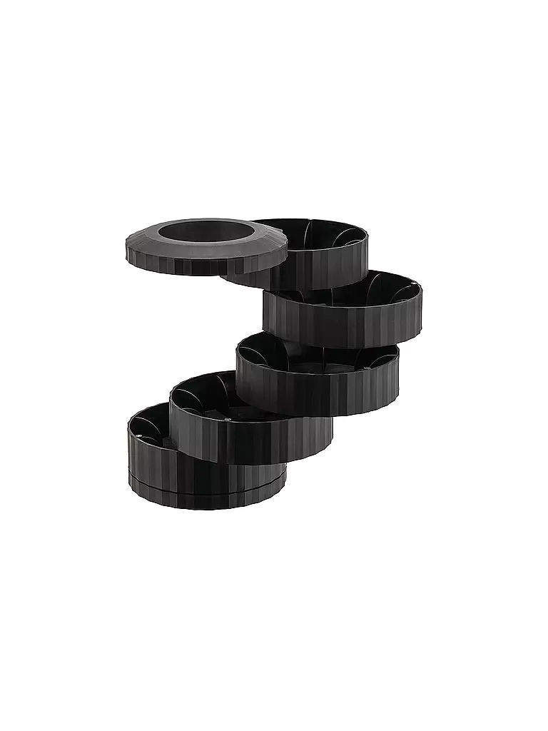 ALESSI | Soporte para cápsulas de café PLISSE Black | 