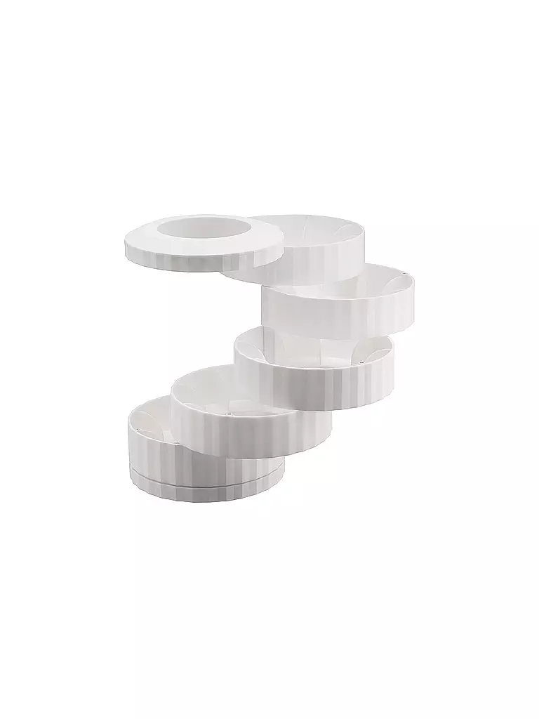 ALESSI | Soporte para cápsulas de café PLISSE Blanco | Blanco